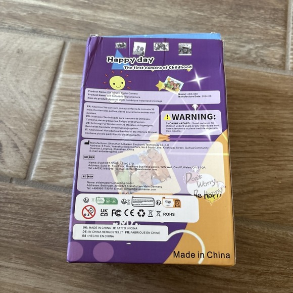 Instant Print Camera for Kids, 1080P HD Kids Digital Cameras Instant Print Ph... - Picture 3 of 7